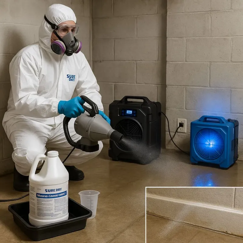 Sanitization and Odor Removal process in Tri-City, OR