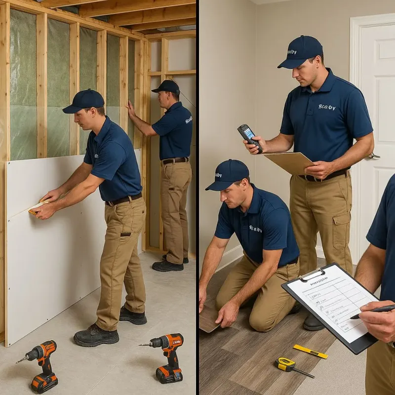 Repairs and Reconstruction process in Tri-City, OR